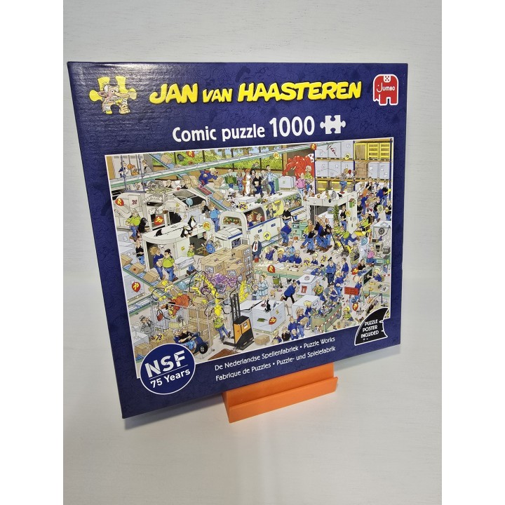 Puzzeldoos houder met Poster houder