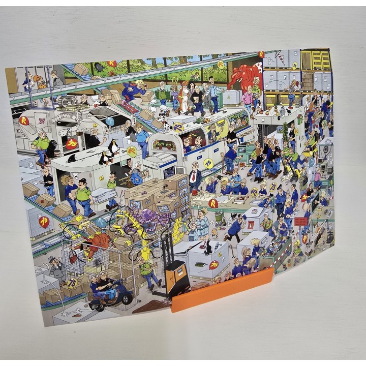 Puzzeldoos houder met Poster houder