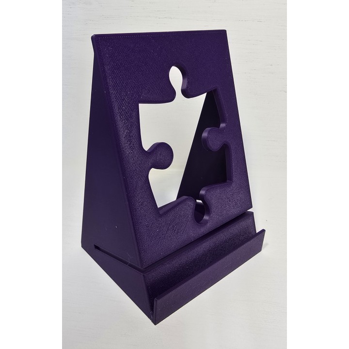 Puzzeldoos houder met Poster houder