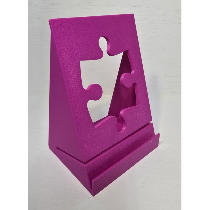 Puzzeldoos houder met Poster houder