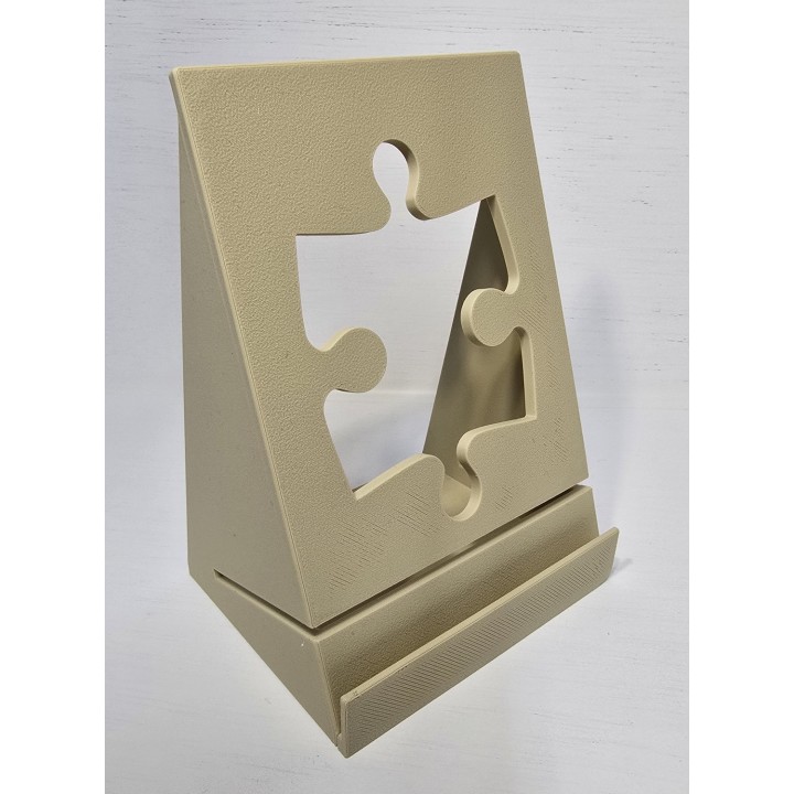 Puzzeldoos houder met Poster houder