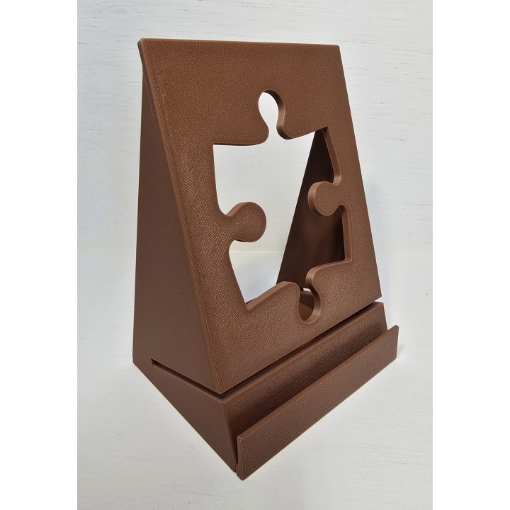 Puzzeldoos houder met Poster houder