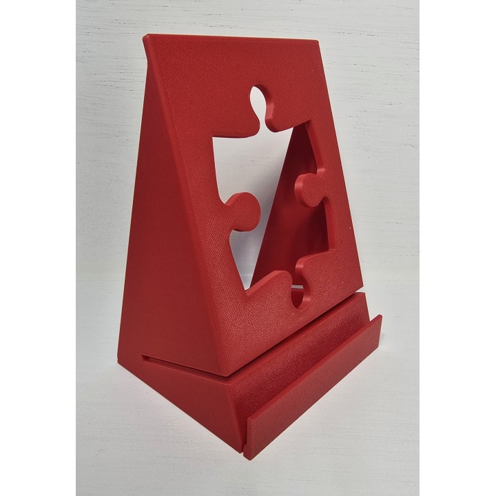 Puzzeldoos houder met Poster houder