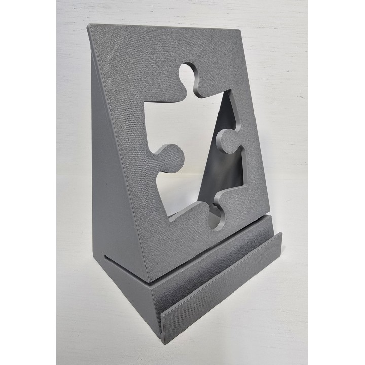 Puzzeldoos houder met Poster houder