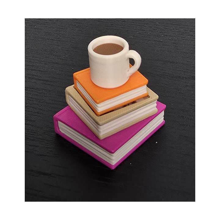 Boeken Stapel Clicker - Je Mini Bibliotheek Fidget